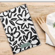 Name der schwarzweißen Blume