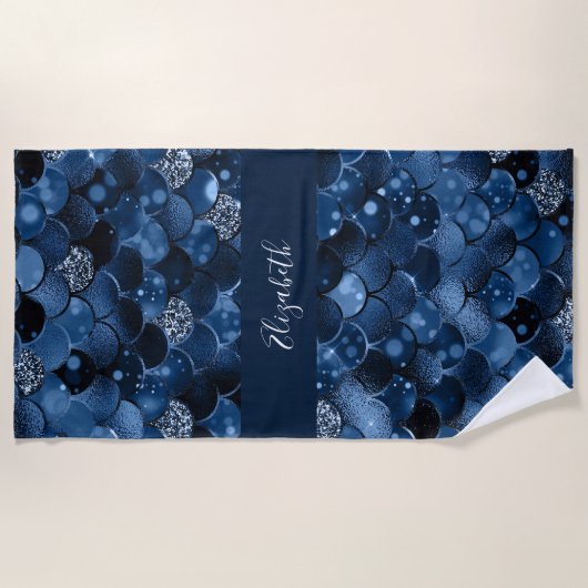 Name der Seeschwalbe Strandtuch (Vorderseite)