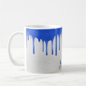 Name der silberblauen Tropfen Kaffeetasse (Links)