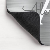 Name der Silberfolie Monogram Mousepad (Ecke)