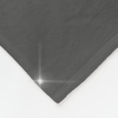 Name der Silver Gray Girly Glitzer Sparkle Monogra Fleecedecke (Ecke)
