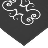 Name der Skriptfamilie Vollständig anpassbarer sch Kurzer Tischläufer (Ecke)