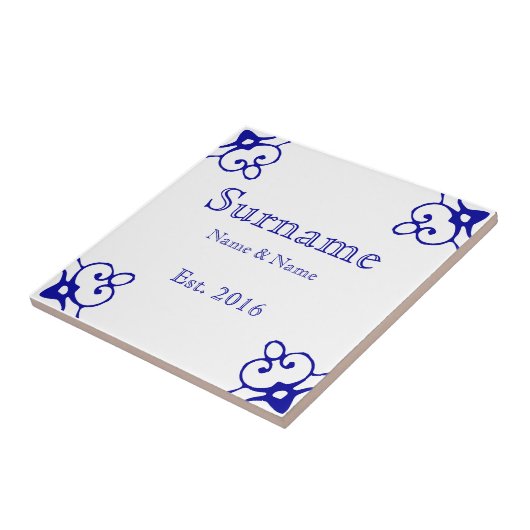 Name der spanischen Familie Fliese (Seite)