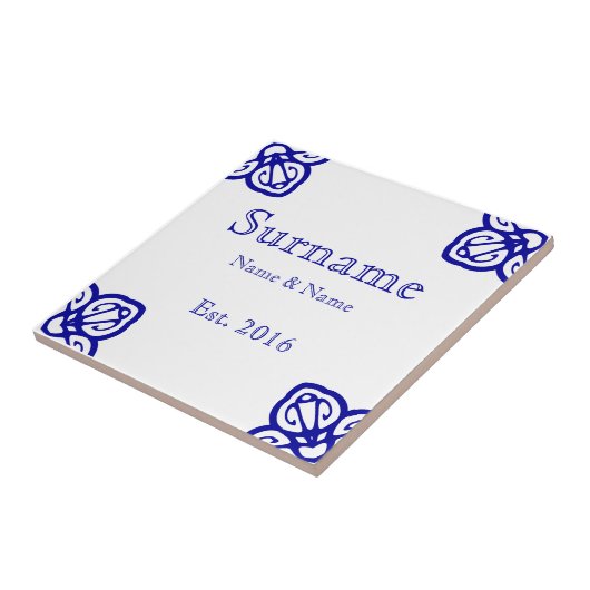 Name der spanischen Familie Fliese (Seite)