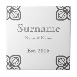 Name der spanischen Familie Fliese