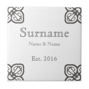 Name der spanischen Familie Fliese