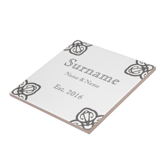 Name der spanischen Familie Fliese (Seite)