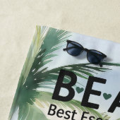 Name der Surboard-Palmen Strandtuch (Beispiel)