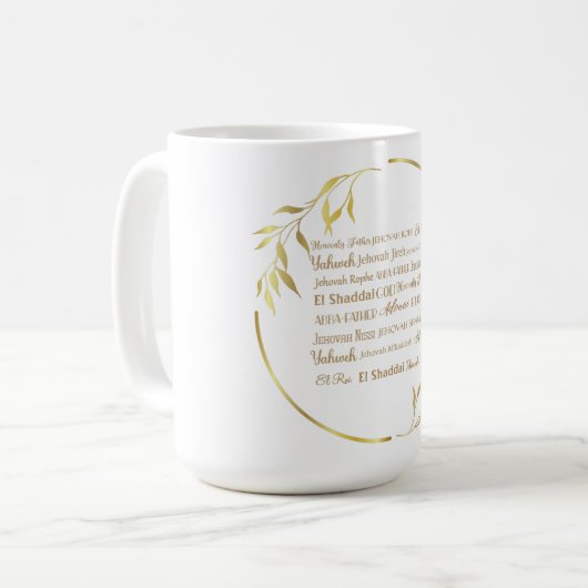 Name der Tasse Gottes (Vorderseite Links)
