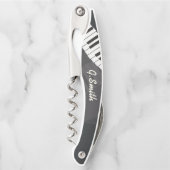 Name der Tastatur für benutzerdefinierte schwarze  Kellnermesser (Vorderseite)