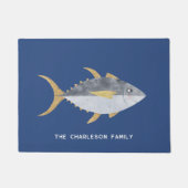 Name der Thunfischfamilie Fußmatte (Vorderseite)