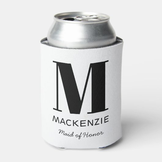 Name der Trauzeugin Dosenkühler (Kanne Vorderseite)