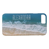 Name der tropischen Beachantenansicht Case-Mate iPhone Hülle (Rückseite (Horizontal))