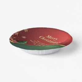 Name der Unternehmensgruppe Meldung Red Christmas  Pappteller