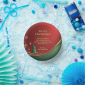 Name der Unternehmensgruppe Meldung Red Christmas  Pappteller (Party)