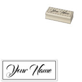 Name der Unterschrift Gummistempel (Stempel)