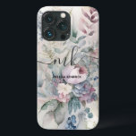 Name der Vintagen Pastel Botanische Blume Monogram Case-Mate iPhone Hülle<br><div class="desc">Fügen Sie eine Touch Eleganz zu Ihrem Telefon mit der Vintagen Pastel Botanical Blume Art Handy Gehäuse! Das wunderschöne Ölgemälde-Design eignet sich perfekt für die stilvolle Liebe, Schwester, Tante oder Freundin, die eine elegante und elegante Kunst liebt. Mit ihren hübschen Pastellfarben wie Beige, Rosa und aquamarin Grün ist dieses Handy-Gehäuse...</div>