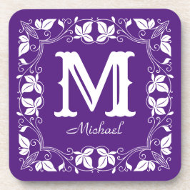 Name der Vintagen Personalisierten blutblutblutdru Getränkeuntersetzer