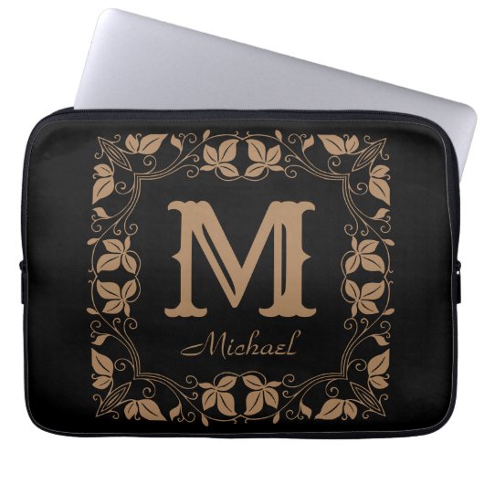 Name der Vintagen Personalisierten blutblutblutdru Laptopschutzhülle (Vorderseite)