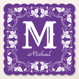 Name der Vintagen Personalisierten blutblutblutdru Untersetzer