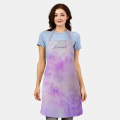 Name der Wasserfarbe des Lila Lavendels Schürze (Getragen)