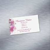 Name der Wasserfarben Berries Magnetische Visitenkarte (Beispiel)