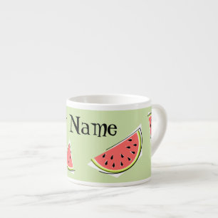 Name der Wassermelone Espressotasse