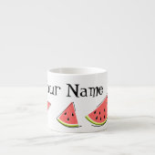 Name der Wassermelone Espressotasse (Vorderseite)