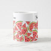 Name der Wassermelone Jumbo-Tasse (Vorderseite)