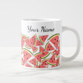 Name der Wassermelone Jumbo-Tasse (Rechts)