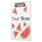 Name der Wassermelone Klemmbrett (Links)