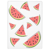 Name der Wassermelone Klemmbrett (Rückseite)