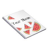 Name der Wassermelone Notizblock (Rechte Seite)