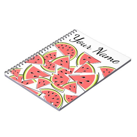 Name der Wassermelone Notizblock (Linke Seite)