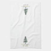 Name der Weihnachtsbaum-Familie Geschirrtuch (Vertikal)