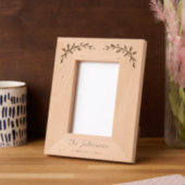 Name der Weihnachtsberries Geätzte Rahmen (Linke Ecke)