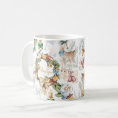 Name der Weihnachtsfamilie Kaffeetasse (Vorderseite Links)