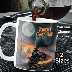 Name der Werbebotschaft, Gastgeberzug Halloween Ni Kaffeetasse