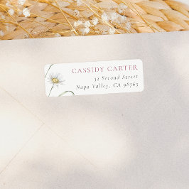 Name der Wildblume Name Rücksendeadresse für Wasse