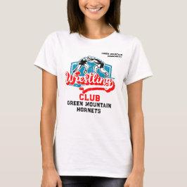 Name der Wrestling Team Club School T-Shirt