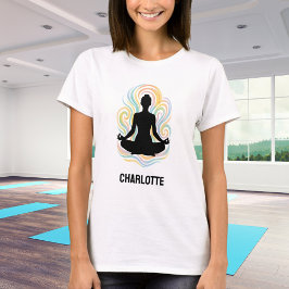Name der Yoga-Pose-Wirbel T-Shirt