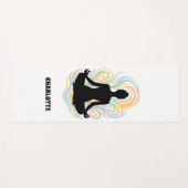 Name der Yoga-Pose-Wirbel Yogamatte (Vorderseite (Horizontal))