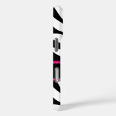 Name der Zebra Monogramm Case-Mate iPhone Hülle (Rückseite / Rechts)