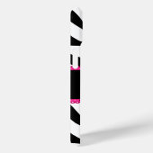 Name der Zebra Print Monogram Case-Mate iPhone Hülle (Rückseite / Rechts)