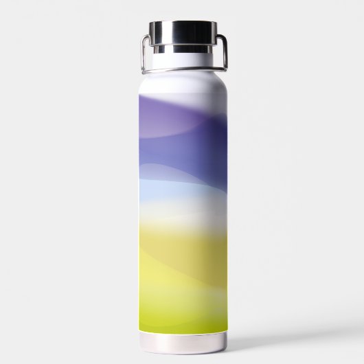 Name der Zitronenlavene Trinkflasche (Rückseite)