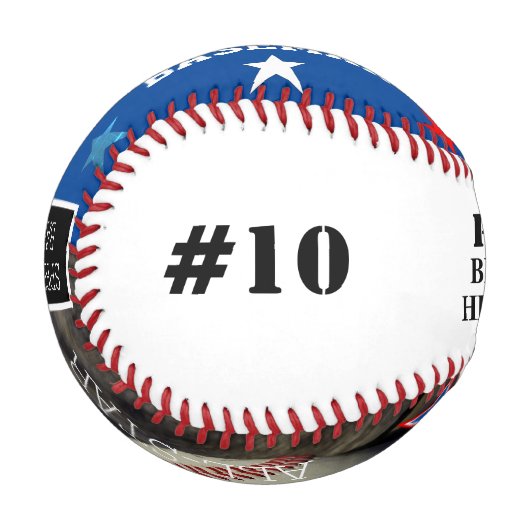 Name des Abschlusses Baseball (Vorderseite Links)