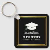 Name des Abschlusses der Schule Schlüsselanhänger (Vorderseite)