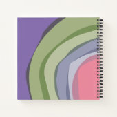 Name des Abstrakten Dankbarkeitsblatts Notizblock (Rückseite)