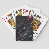 Name des Abstrakten Farbmonogramms für den Spritze Spielkarten (Rückseite)