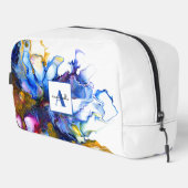 Name des Abstrakten Flüssigkeites Waschbeutel (Rechte Ecke)